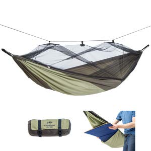 AMAZONAS Ultra-Light Hängematte Moskito Traveller THERMO 650g 275cm x 140cm bis 200kg in Grün