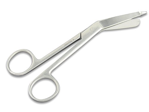 Verbandscheren RIESIGE AUSWAHL 10,5-20 cm aus rostfreiem Spezialstahl (11,5 cm, Schnittfläche: Gerade/Form: Seitlich)