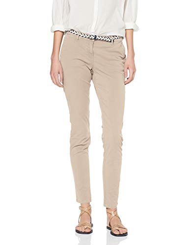 Tom Tailor (NOS) Damen Hose 1008380, Beige (Dusty Taupe 11376), Gr. W36/L32