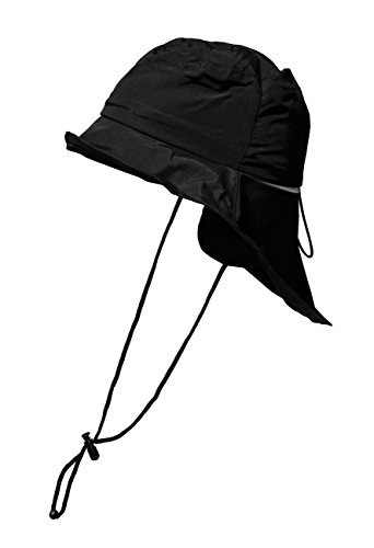 Brigg Südwester Regenhut Regenschutz Wetterschutz schwarz unisex S,M,L,XL (L 58/59)
