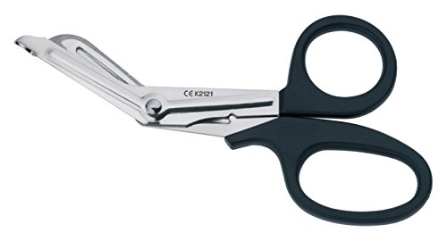 First Aid Only Erste-Hilfe-Schere 17.5 cm, mit Kunststoffgriff, schwarz