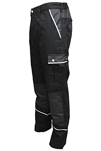 Arbeitshose Bundhose Canvas 320g/m² schwarz Gr. 50