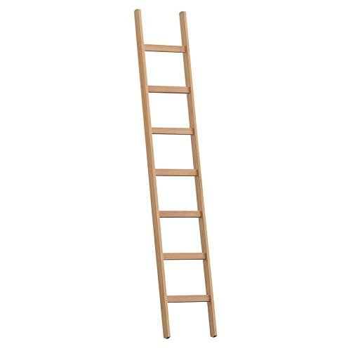 Layher Holzanlegeleiter 1052 6 Stufen Leiterlänge 1,90 m
