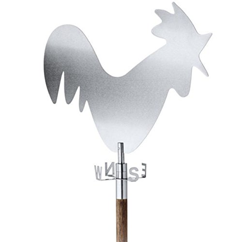 blomus Wetterhahn Gallo, edelstahl matt, 31.5x10x140 cm, 65414