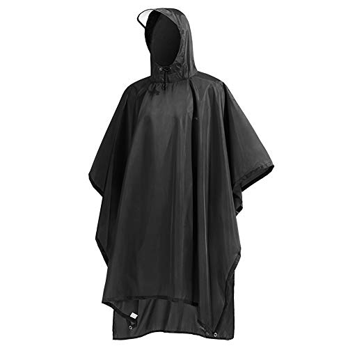 Andake Regenponcho (Schwarz)