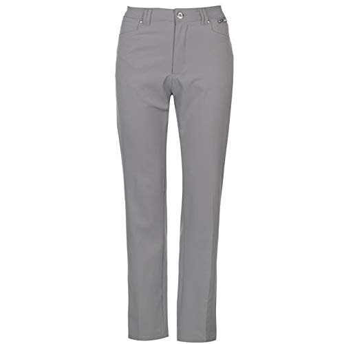 Slazenger Damen Golf Hose Taschen Grau M