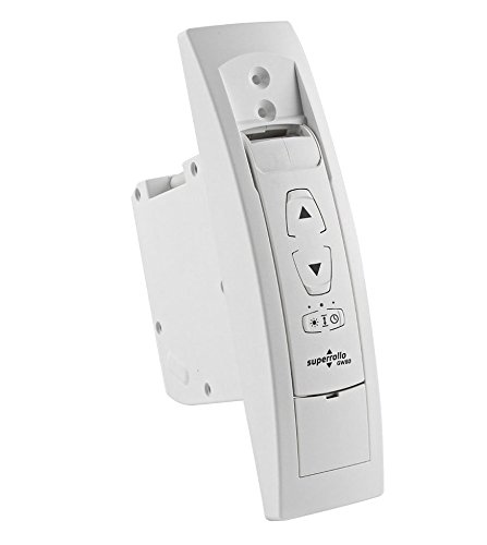 SuperRollo GW60 Rollladen Gurtwickler 4in1 inkl. Sonnensensor Gurtbreite 15/23mm Aufputz/Unterputzmontage