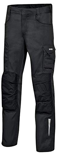 Uvex 89062 Arbeitshosen - Sicherheits-Cargohose - Schwarz - Gr 50