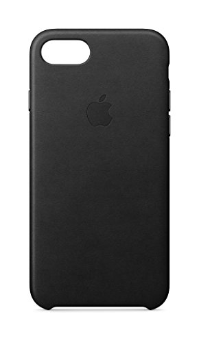 Apple Leder Case (iPhone 8 / iPhone 7) - Schwarz