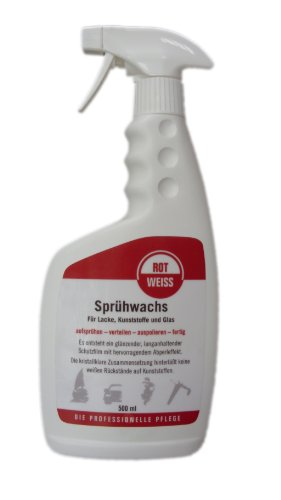 500ml Rotweiss Sprühwachs Wachs Konservierung 2111