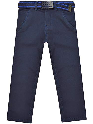 BEZLIT Kinder Jungen Chino-Hose Thermo-Jeans Freizeit-Hose Winterhose Gefüttert 22904 Blau 104