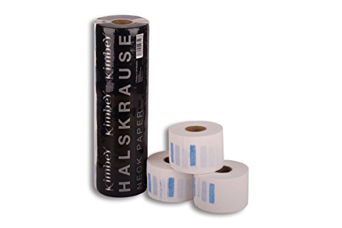 Kimbey Halskrause 1 Stange - 5 Rollen je 100 Blatt Friseur Halsschutz-Krause | Neck paper, Friseurbedarf