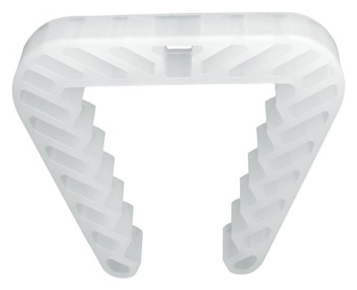 10 Stück Danto Spar Pack Fensterklammer, Fensterstopper für Rahmenstärke 3,0 bis 5,0 cm, transparent