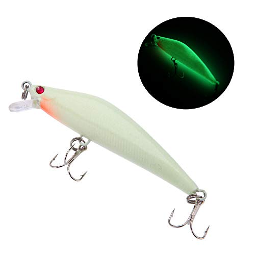 Baited Leucht Wobbler - der Perfekte Kunstköder Zum Nachtangeln auf Raubfische Hecht, Zander & Barsch