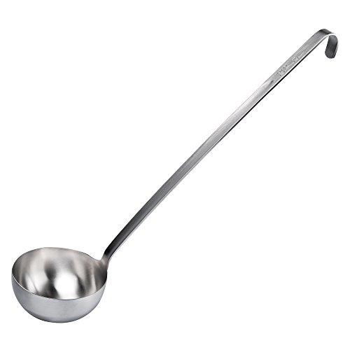 Schöpfkelle / Suppenkelle / Schöpflöffel / Suppenlöffel 0,5 l | Ø 12 cm, 52 cm lang