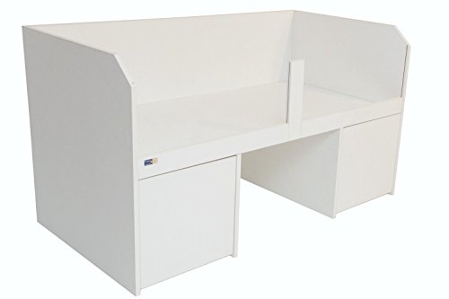 Unterschrank für Meerschweinchenkäfige+++Esche Weiß+++abwaschbar+++