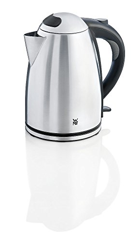 WMF STELIO Wasserkocher, 1,7 l, 2400 W, Wasserstandsanzeige beleuchtet, Kalk Wasserfilter, cromargan matt/silber