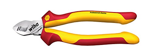 Wiha Kabelschneider Professional electric (34744) 200 mm Zange für Elektriker, VDE geprüft, stückgeprüft, stabil und robust