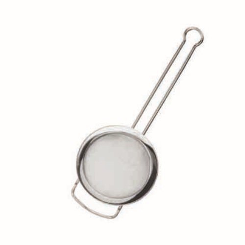 Rösle Küchensieb feinmaschig, Edelstahl 18/10, Ø 12 cm, seitlicher Griff, spülmaschinengeeignet