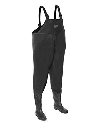 RawPol Wathose Anglerhose Watstiefel Gummistiefel Anglerschuhe Gummischuhe (WODERX-SP) (46)