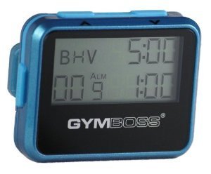 Gymboss Intervallzeitgeber Und Stoppuhr TÜRKIS / BLAU METALLIC-HOCHGLANZ