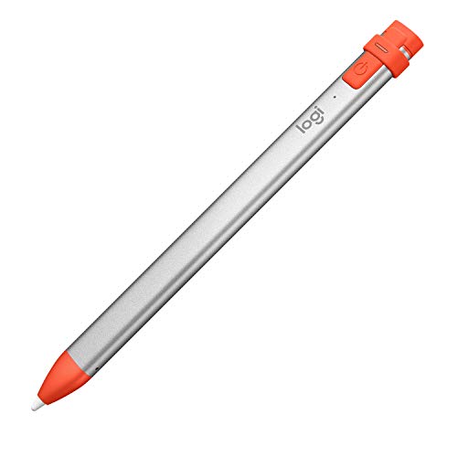Logitech Crayon Bluetooth Digitale Zeichenstift (mit dem Apple iPad der 6.Gen, iPad Air der 3. Gen, iPad mini der 5. Gen kompatibel und verwendet die Apple Pencil Technologie)