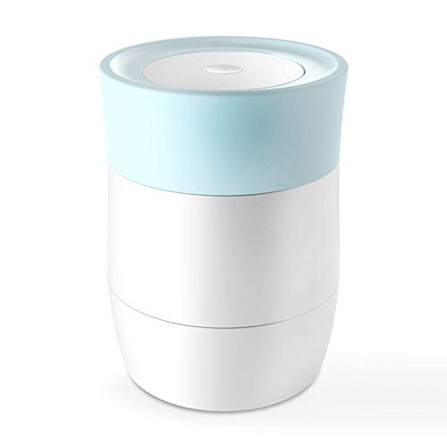 Thermos Speisegefäß Vakuum Isolierbehälter 600ml Glas Liner Foodbehälter Für 4 Stunden Warm Hält Für Lebensmittel Und Trinken Und Für Mikrowellen Geeignet(Blue)