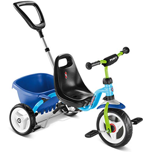 Puky CAT 1 S Kinder Dreirad blau/grün