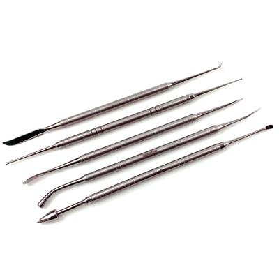 dekofee Profi Modellierwerkzeug Set Edelstahl