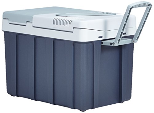 MOBICOOL W40 Thermoelektrische Trolley-Kühlbox für Auto und Steckdose, 39 Liter, 12/230 Volt AC/DC, A++