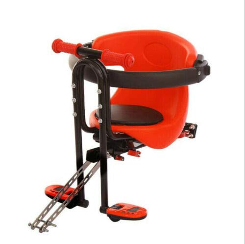 MOMOJA Fahrrad Kinder Fahrradsitz Kindersitz Vordersitz 30kg Rot