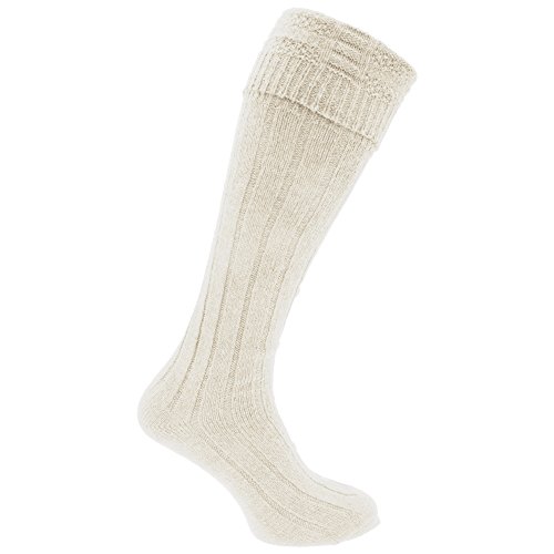 Universal Textiles Scottish Highland Wear Herren Kniestrümpfe mit Woll-Anteil, 1 Paar