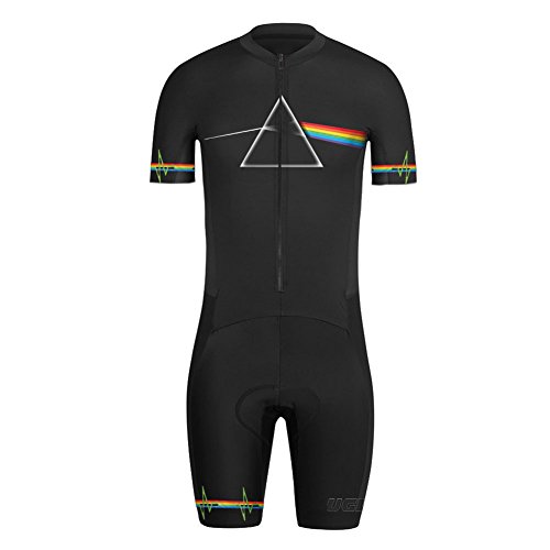 Uglyfrog Bike Wear Radsport Bekleidung Herren Summer Style Triathlon Tri Anzug Kompression Duathlon Laufen Fahrradfahren Skinsuit with Gel Pad DEHDLT02