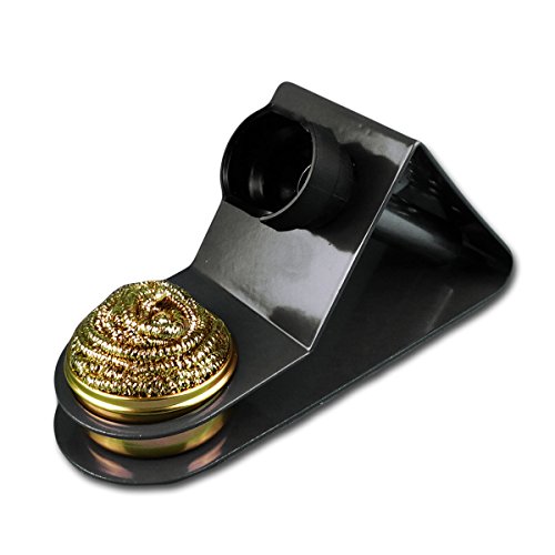 Lötkolben-Ständer mit Lötzinn-Abstreifer