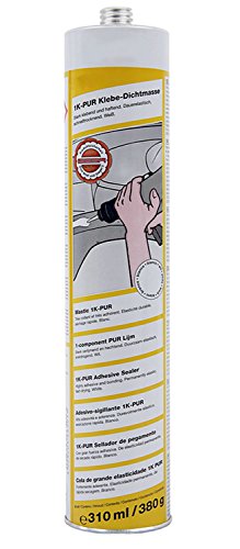 Klebe-Dichtmasse 1K-PUR - weiss - 380g - haftstarke Klebe-Dichtmasse auf Polyurethanbasis