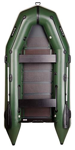 Profi Schlauchboot für Motor BT-330(3,3m) Schwerlast Paddelboot Angelboot Freizeitboot Motorboot Elektromotor fünfschichtig PVC (3.3m BT-330, Grün)