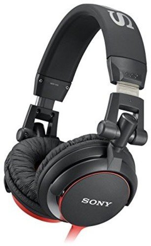 Sony MDRV55/BR DJ Stereo Kopfhörer Rot