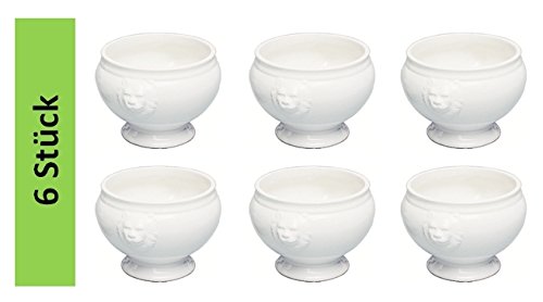 Löwenkopf-Terrine 0,5 l - 6 Stück