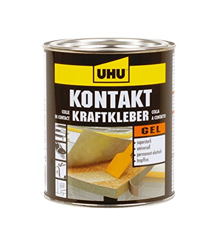 UHU 46055 Kontakt Kraftkleber Gel, Dose mit 640 g