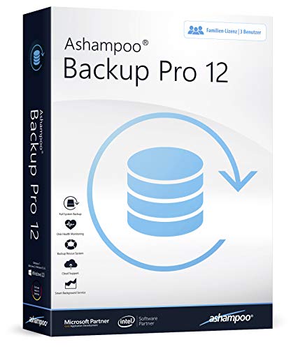 Backup Pro 12 Datensicherung Software für Windows 10, 8.1, 8, 7, Vista