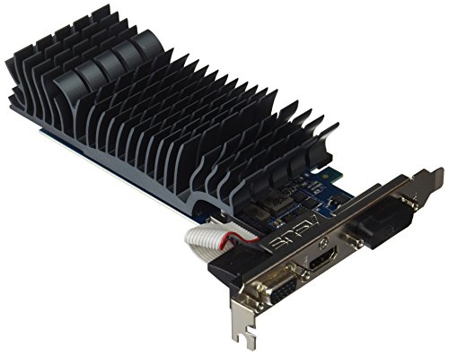 Asus GT730-2GD5-SL-BRK Nvidia GeForce Grafikkarte (2GB DDR5 Speicher, PCIe 3.0, HDMI, DVI-D)