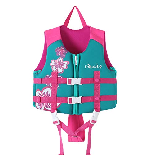 Zeraty Kinder Schwimmweste für Kleinkinder mit Armbändern Floatation Sleeves Alter 1-9 Jahre / 22-50 lbs/Rosa