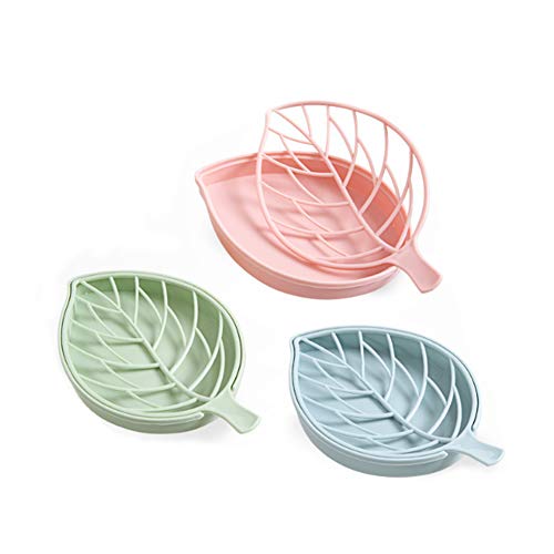 Hemore Seifenschale/Seifenschale für Geschirr, 3-teilig, Seifenablage, Ablage für Das Bad