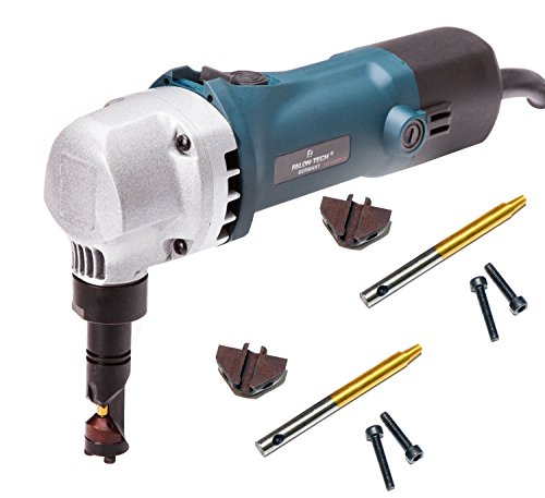 Blechnibbler Blechknabber Blechschere 5mm 2x Stempel und Matrize (N-BLACH-EL+SM)