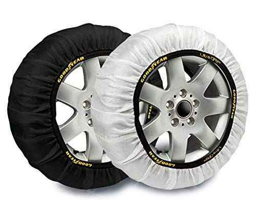 Goodyear GOD8012 Textil Schneeketten Ultra Grip Größe L, 2er Set, L, Set of 2