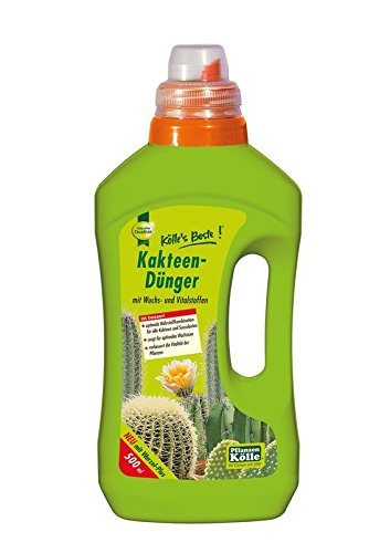 Kakteen-Dünger 500 ml, Flüssigdünger für Kakteen, Düngemittel, Dümgung, Kölle's Beste Kakteen-Dünger