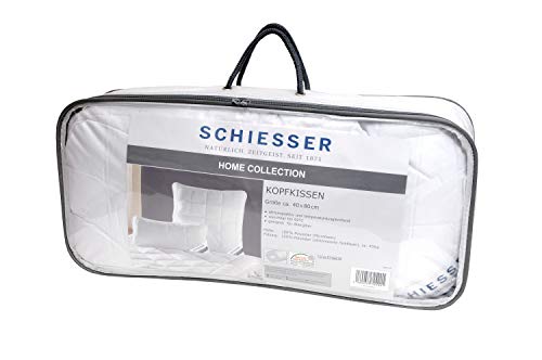 Schiesser ganzjahres Kopfkissen / 40 cm x 80 cm / Allergiker geeignet / verschiedene Größen erhältlich