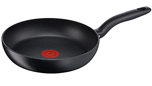 Tefal C69506 Hard Titanium Plus Pfanne,  antihaftbeschichtet, Aluminium, schwarz