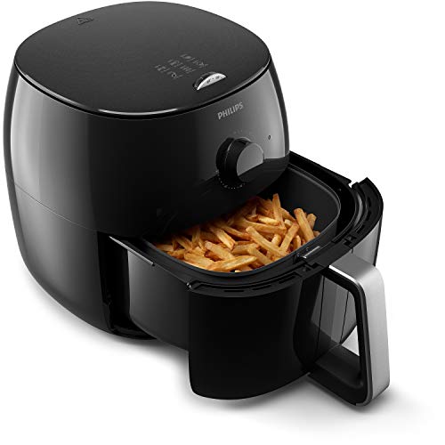 Philips HD9750/90 Airfryer XXL (2225 W, Heißluftfritteuse, für 4-5 Personen, 1400g) schwarz