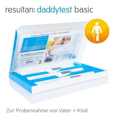 Vaterschaftstest Vater + Kind